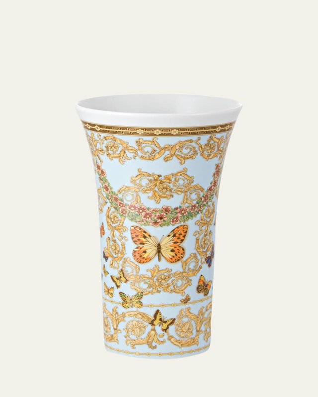 Butterfly Garden 10.25" Vase